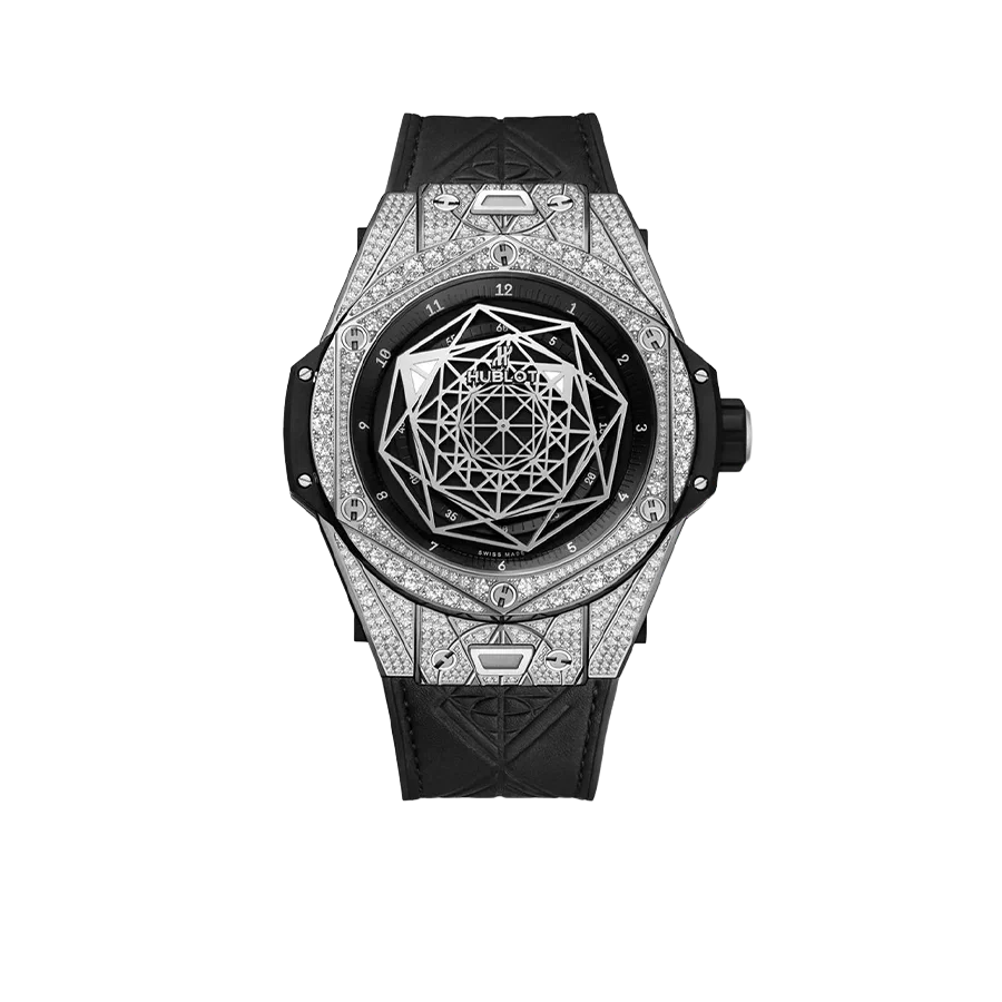 Big Bang Sang Bleu Diamond Titanium 45mm 415.NX.1112.VR.1704.MXM17