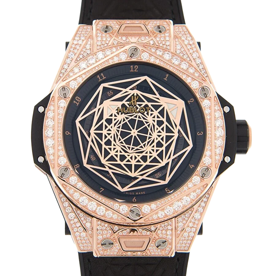 Big Bang Sang Bleu Diamond Rose Gold 45mm 415.OX.1118.VR.1704.MXM17
