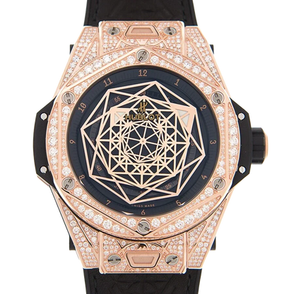 Big Bang Sang Bleu Diamond Rose Gold 45mm 415.OX.1118.VR.1704.MXM17