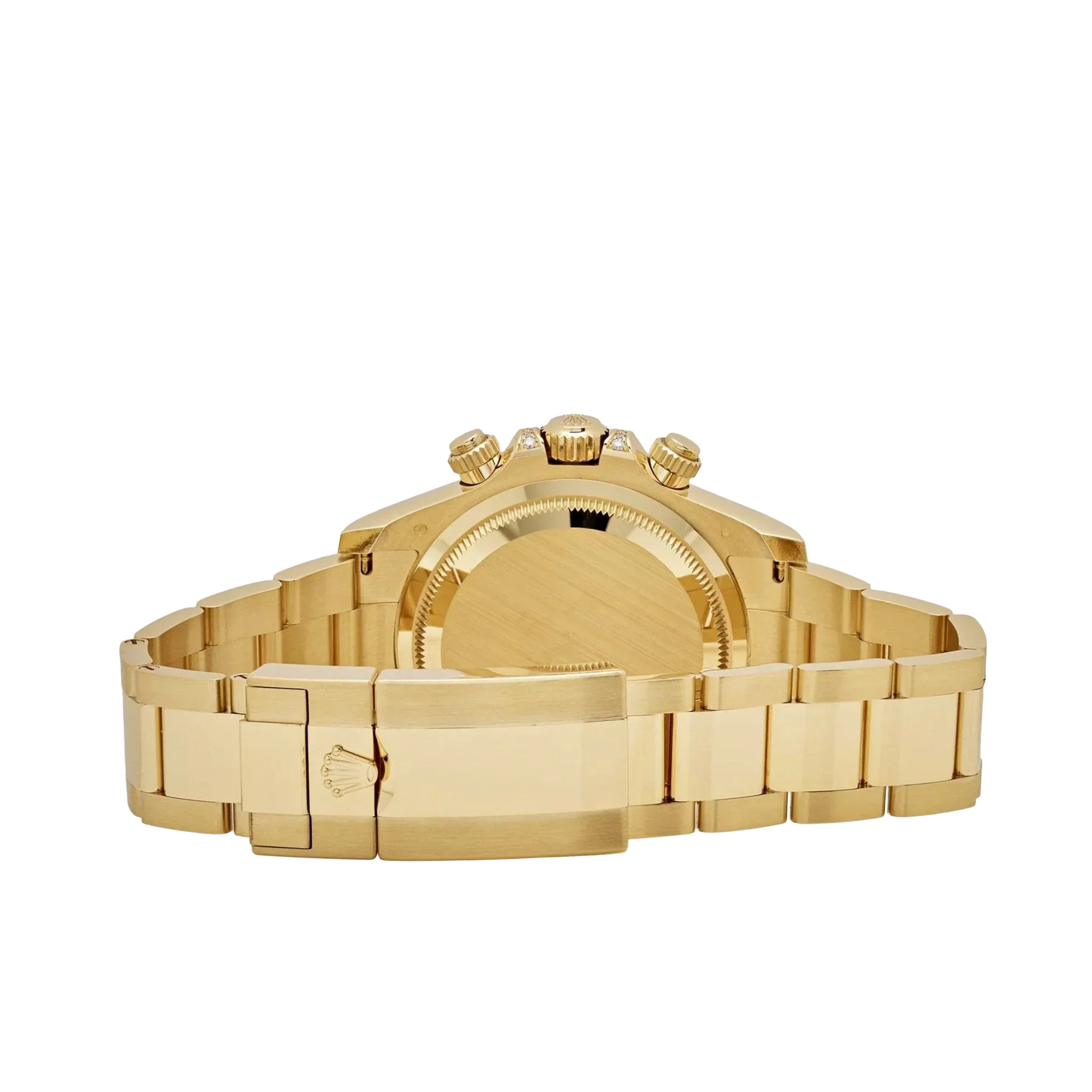 Daytona 126598TRU Yellow Gold Ruby Bezel Diamond Pave Dial