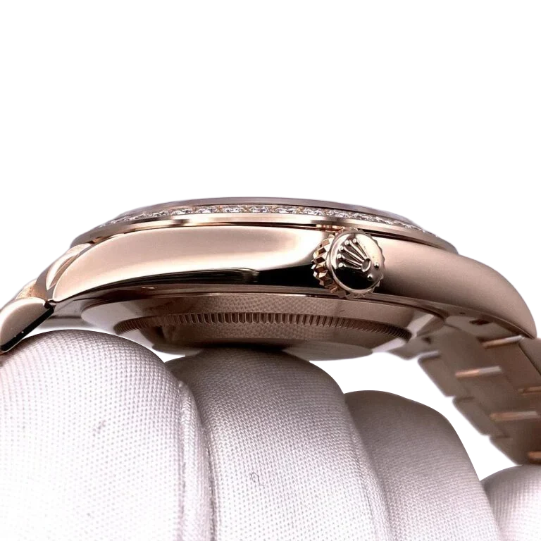 Day-Date 40mm President Rose Gold Diamond Mens Watch 228345
