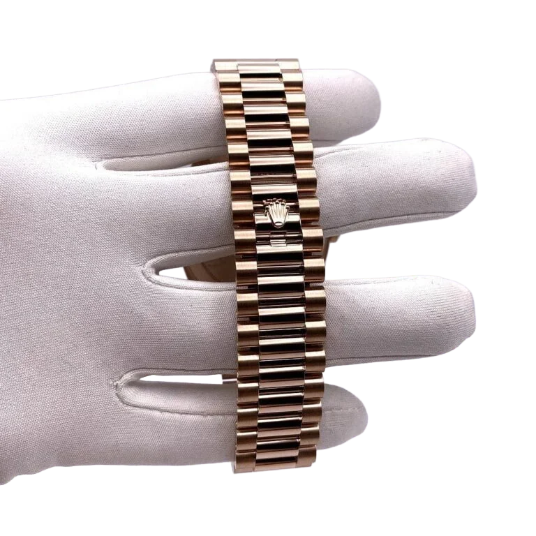 Day-Date 40mm President Rose Gold Diamond Mens Watch 228345