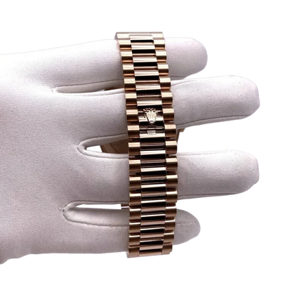 Day-Date 40mm President Rose Gold Diamond Mens Watch 228345
