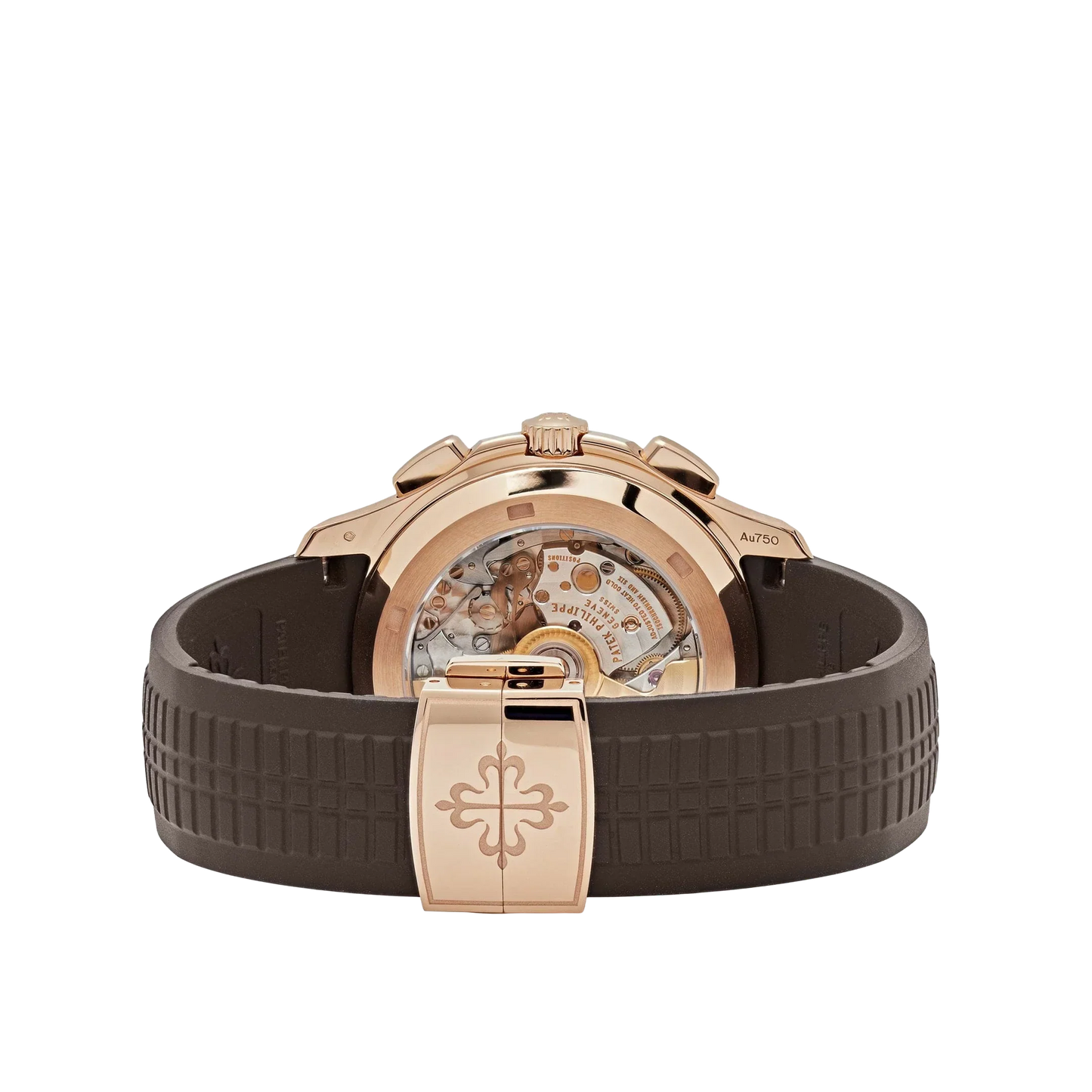 Aquanaut 42mm 5968R-001 Chronograph Rose Gold Brown Dial