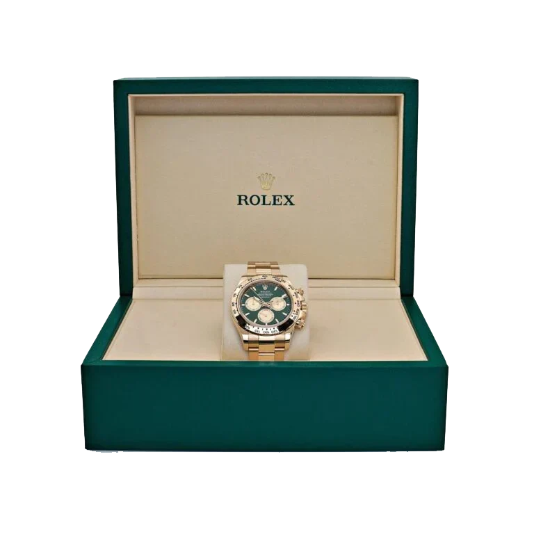 Daytona 126508 John Mayer 2.0 Yellow Gold Bright Green and Golden Dial (2025)