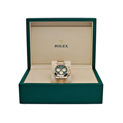 Daytona 126508 John Mayer 2.0 Yellow Gold Bright Green and Golden Dial (2025)