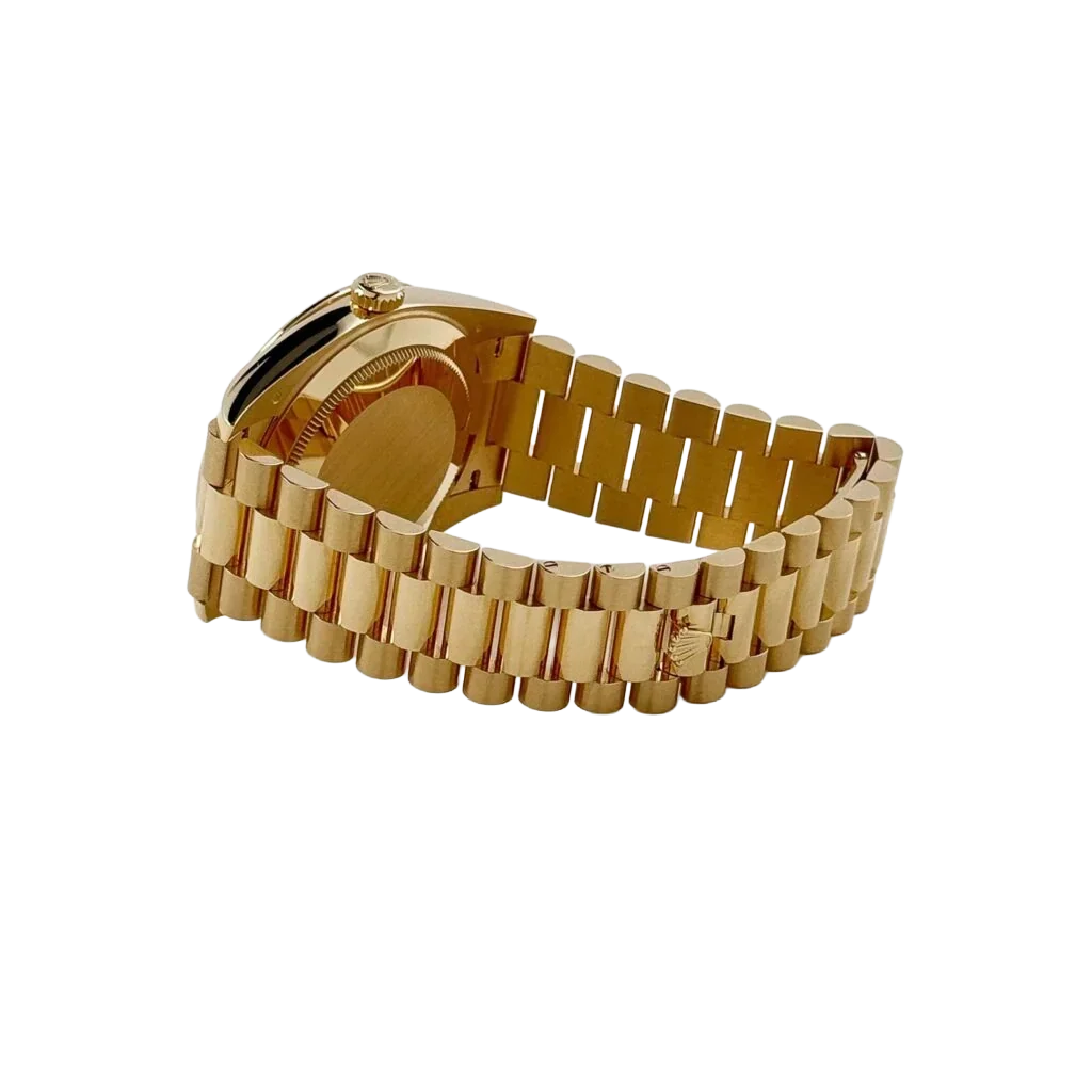 Day-Date 40 228348RBR Yellow Gold Diamond Dial Diamond Bezel