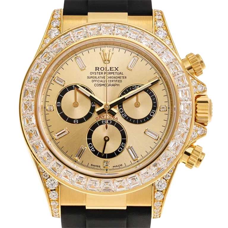 Daytona Oyster, 40mm, yellow gold and diamonds Reference 126538TBR