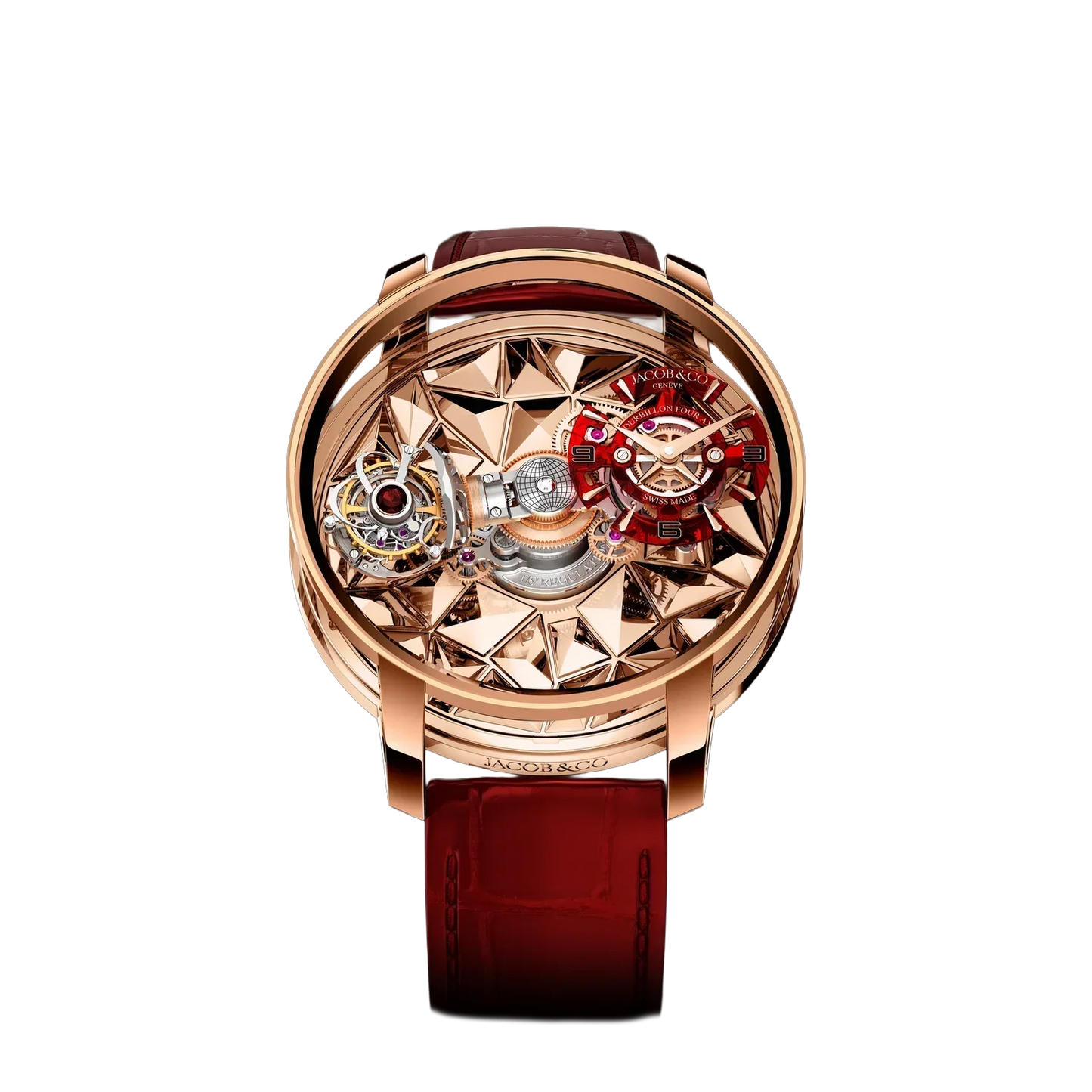 Astronomia Revolution Four-Axis Tourbillon 47mm Rose Gold, Sapphire Manual Winding AT180.40.AB.AA.A