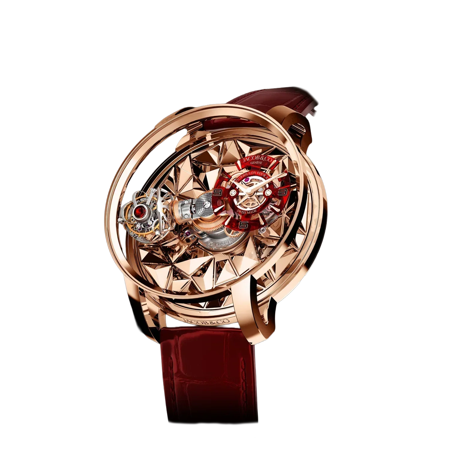Astronomia Revolution Four-Axis Tourbillon 47mm Rose Gold, Sapphire Manual Winding AT180.40.AB.AA.A