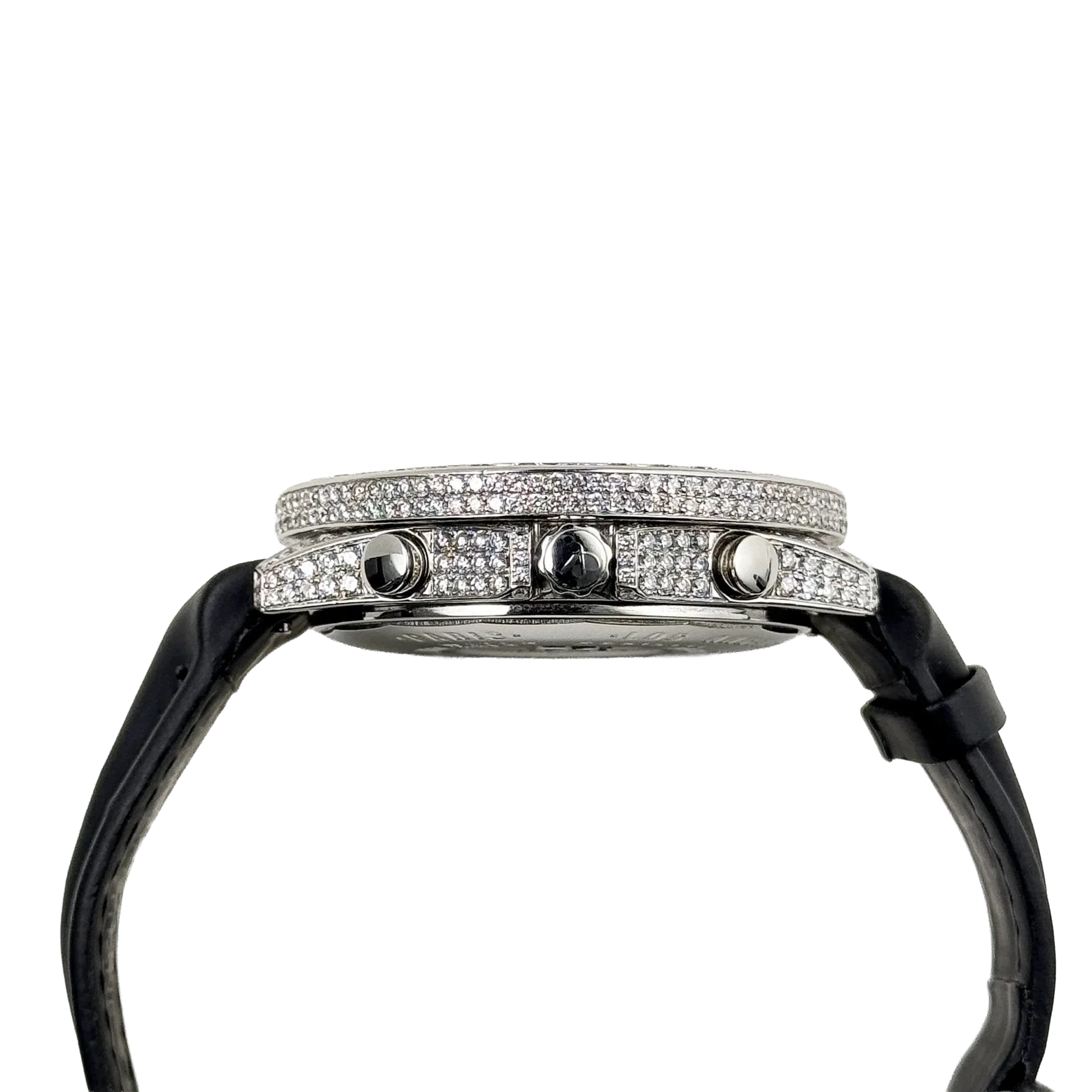 Five Time Zone Steel Diamond 40mm JCM-30