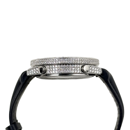 Five Time Zone Steel Diamond 40mm JCM-30