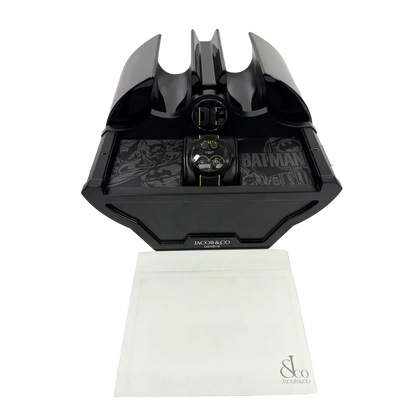 Gotham City 46mm Titanium DLC Sapphire Crystal DC100.21.AB.AB.A