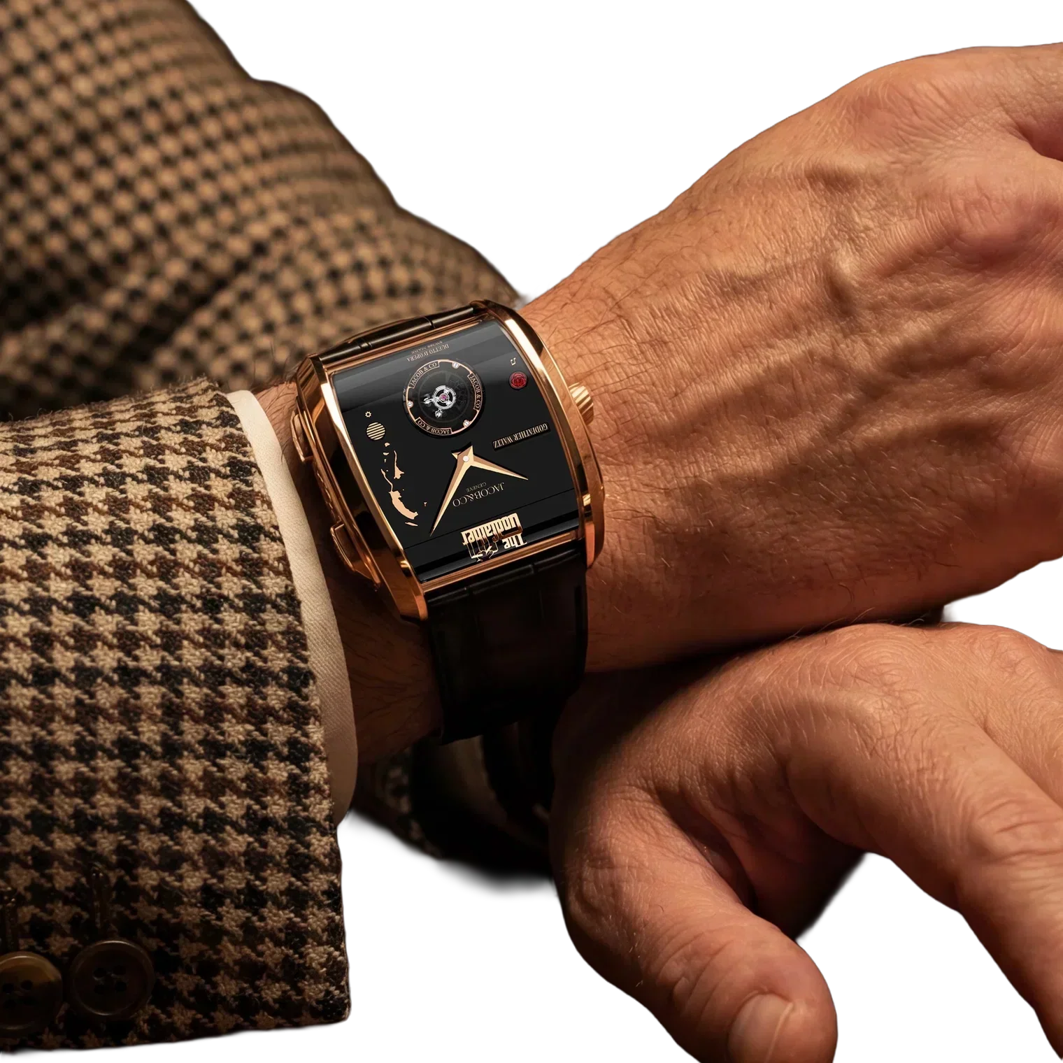 The Godfather II 44 x 42mm Rose Gold Manual Winding OP200.40.AA.AB.ABALA