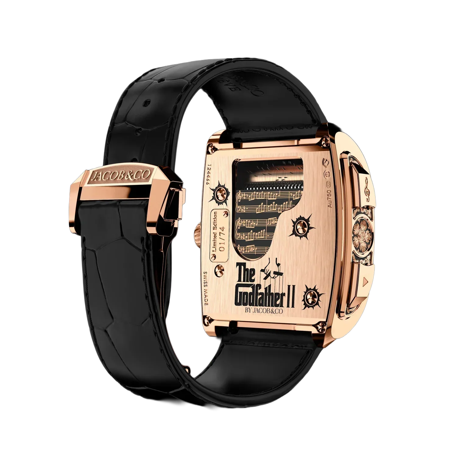 The Godfather II 44 x 42mm Rose Gold Manual Winding OP200.40.AA.AB.ABALA