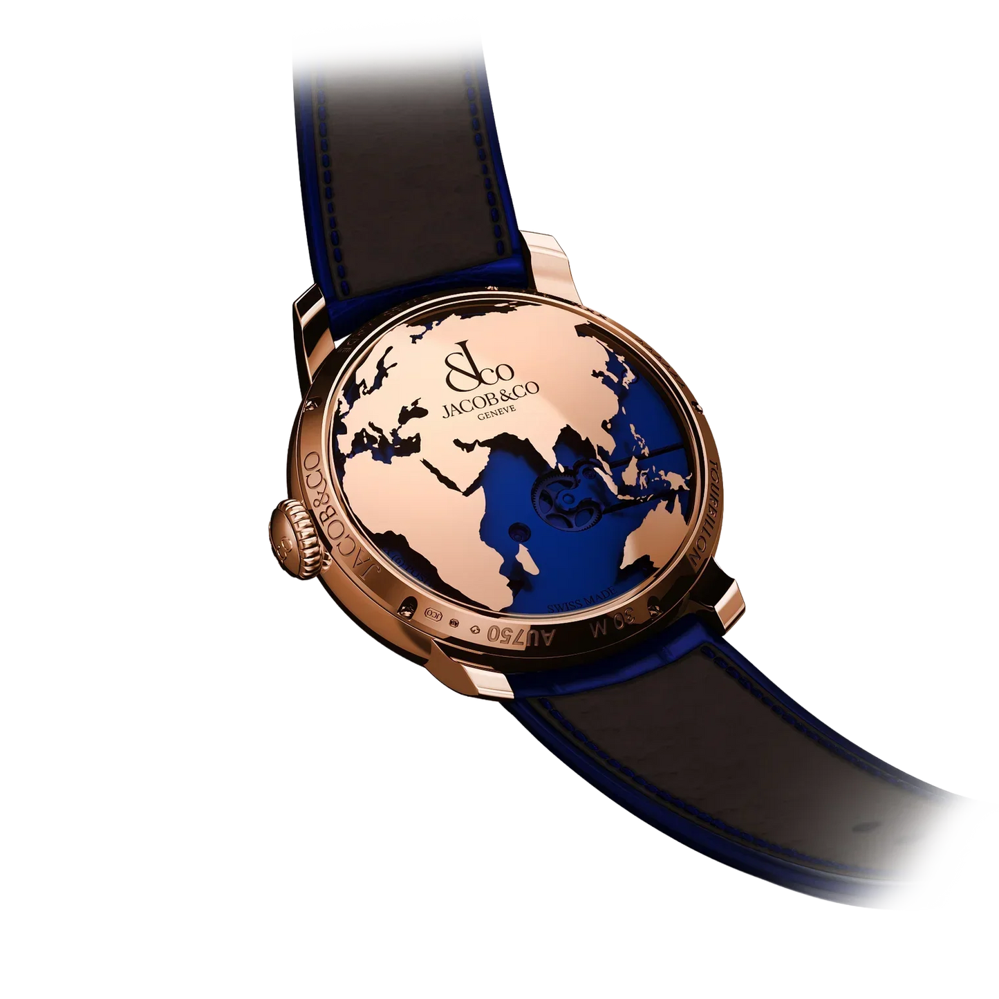 The World Is Yours Dual Time Zone Tourbillon 38.6mm Rose Gold Automatic Winding DT200.40.AA.AA.A