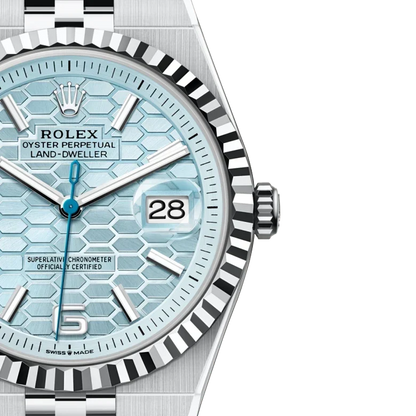 Land-Dweller 40mm Oyster Platinum M127336-0001