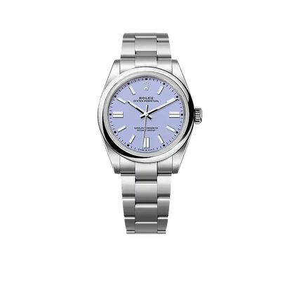 Oyster Perpetual 41mm Stainless Steel Lavender Dial Men Watch 134300-0012 New 2025