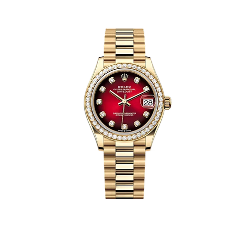 Datejust Oyster 31 mm Yellow Gold and Diamonds 278288RBR