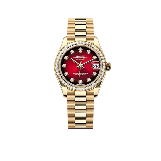 Datejust Oyster 31 mm Yellow Gold and Diamonds 278288RBR