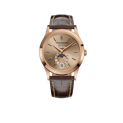 Complications 38mm 5396R-016 Annual Calendar Moon Phases Rose Gold Sand Beige Dial