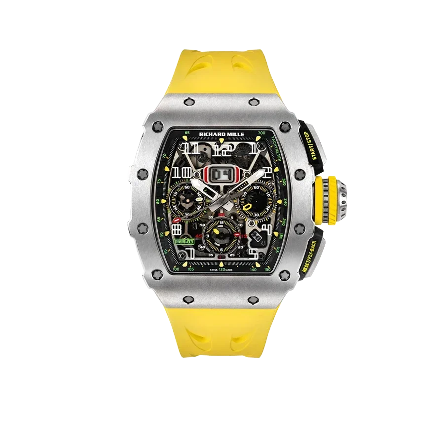 RM 11-03 Titanium, Skeleton Dial, 50 mm