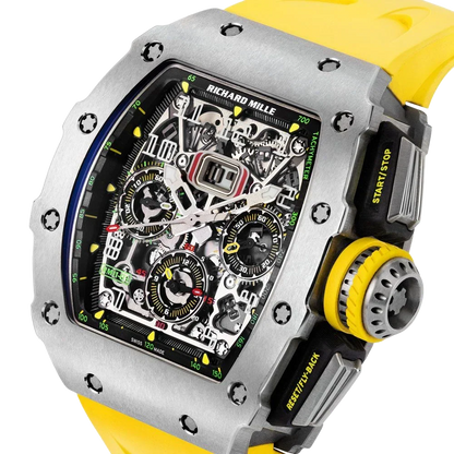 RM 11-03 Titanium, Skeleton Dial, 50 mm