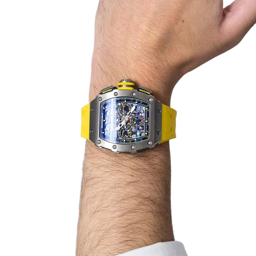RM 11-03 Titanium, Skeleton Dial, 50 mm