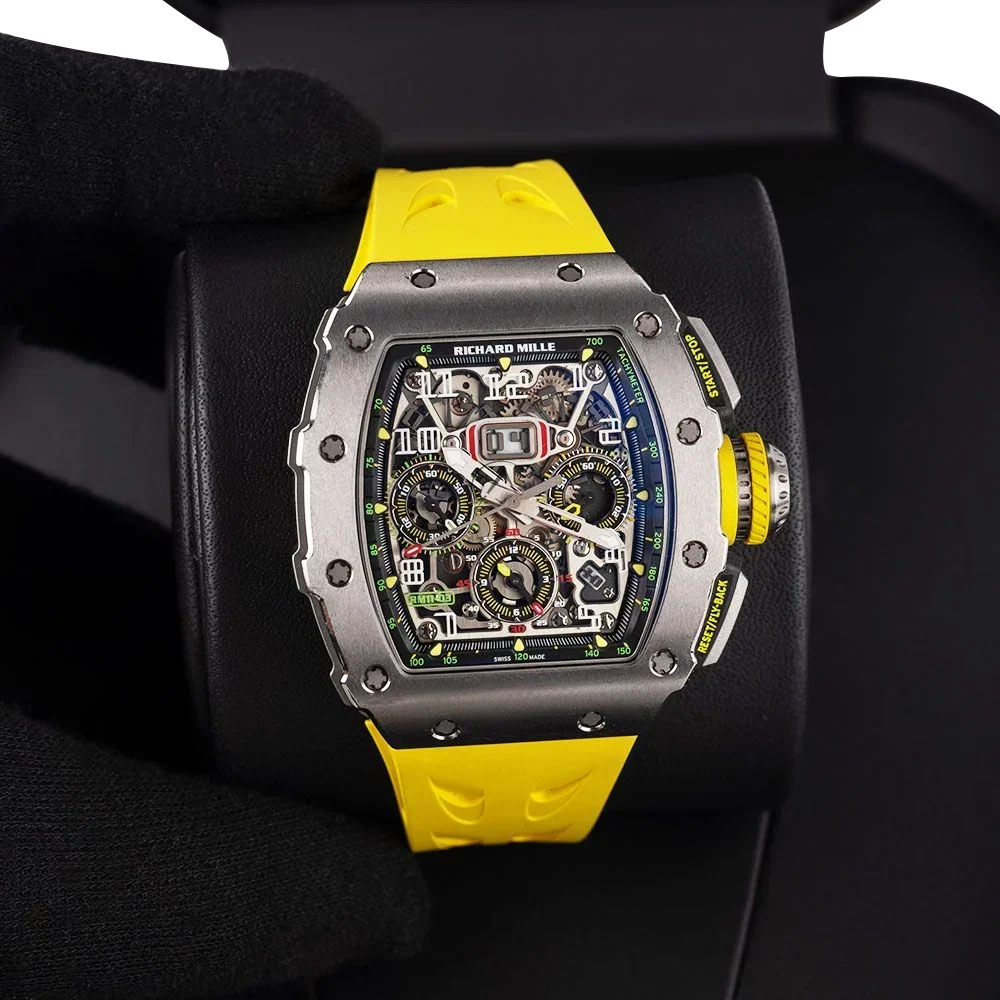 RM 11-03 Titanium, Skeleton Dial, 50 mm