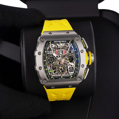 RM 11-03 Titanium, Skeleton Dial, 50 mm