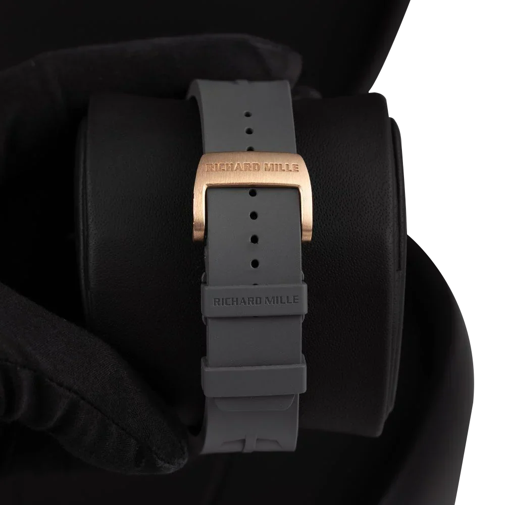 RM 11-03 Rose Gold &amp; Titanium, Skeleton Dial, 50 mm