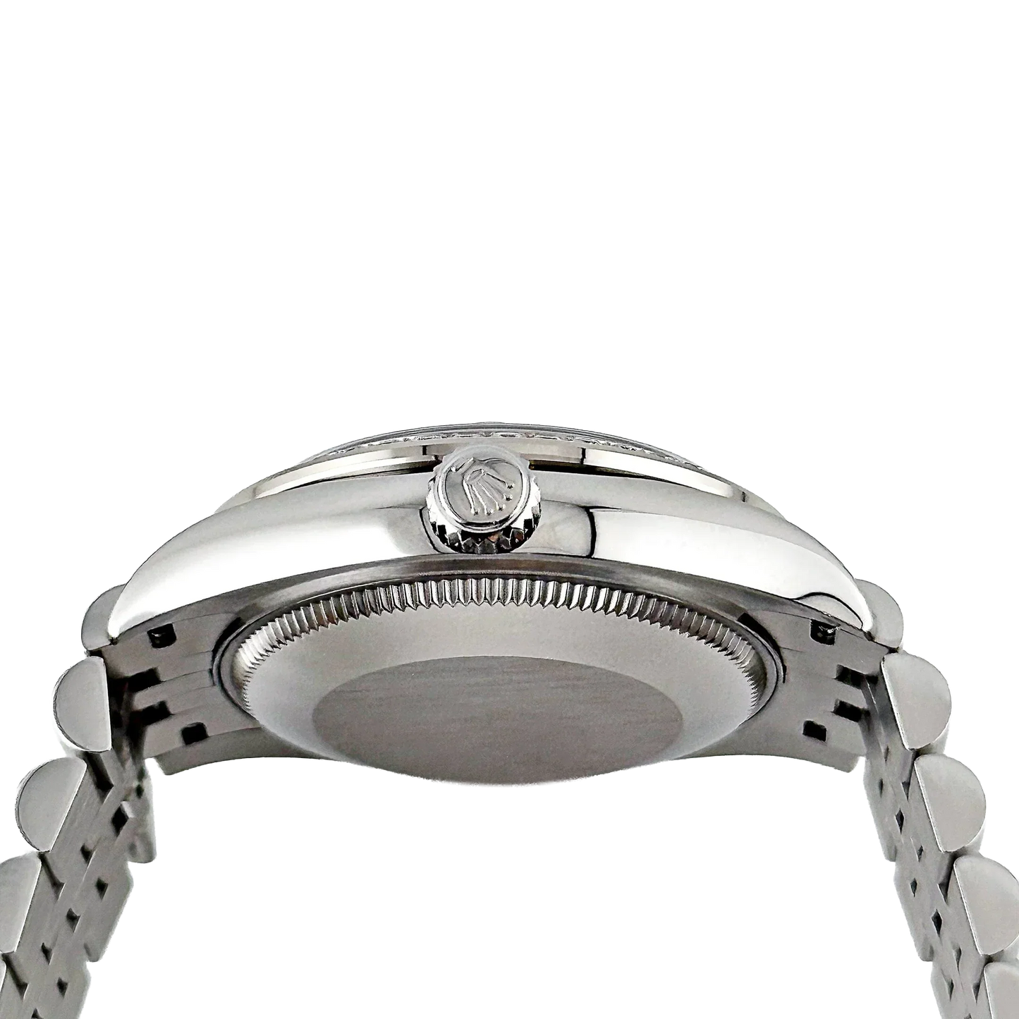 Lady-Datejust 31mm 278384RBR Stainless Steel Diamond Bezel Violet Roman Dial Jubilee