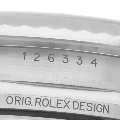 Datejust 41mm 126334 Wimbledon Stainless Steel Slate Dial Oyster
