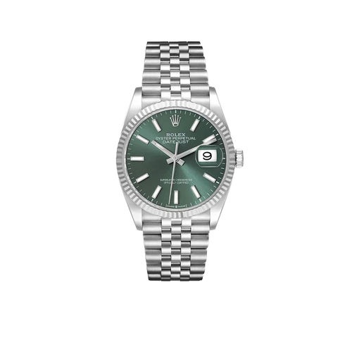 Datejust 36mm Stainless Steel Mint Green Dial Jubilee 126234