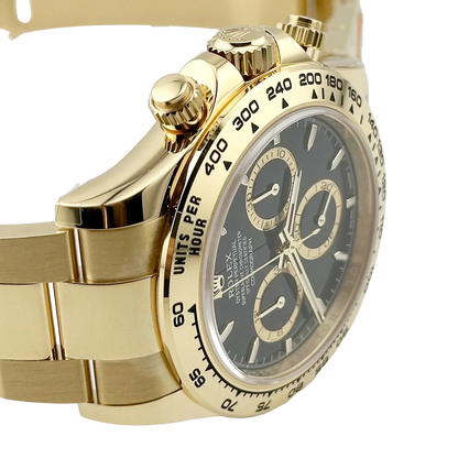 Daytona 40mm Yellow Gold Black Dial 126508  (2025)