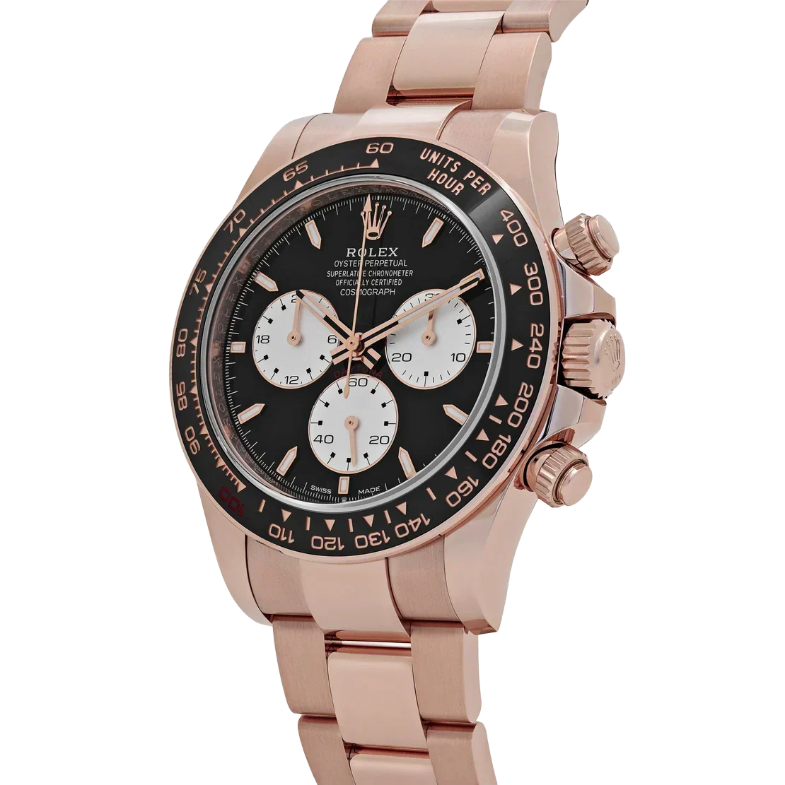 Daytona 40mm Le Mans Rose Gold Bright Black Dial (2025) 126525LN