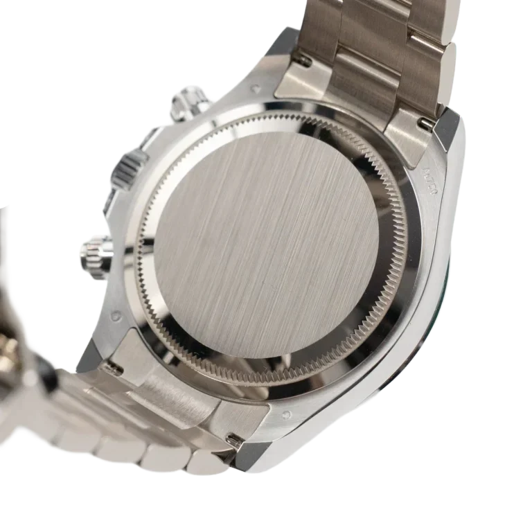 Daytona 40mm 126599TSA White Gold Silver Sheen Obsidian Dial Sapphire Bezel