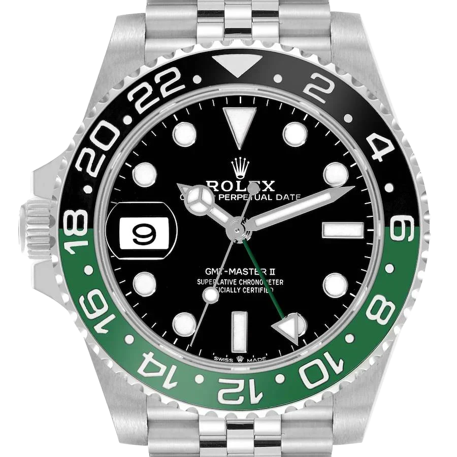 GMT Master II Sprite Bezel Steel Mens Watch 126720