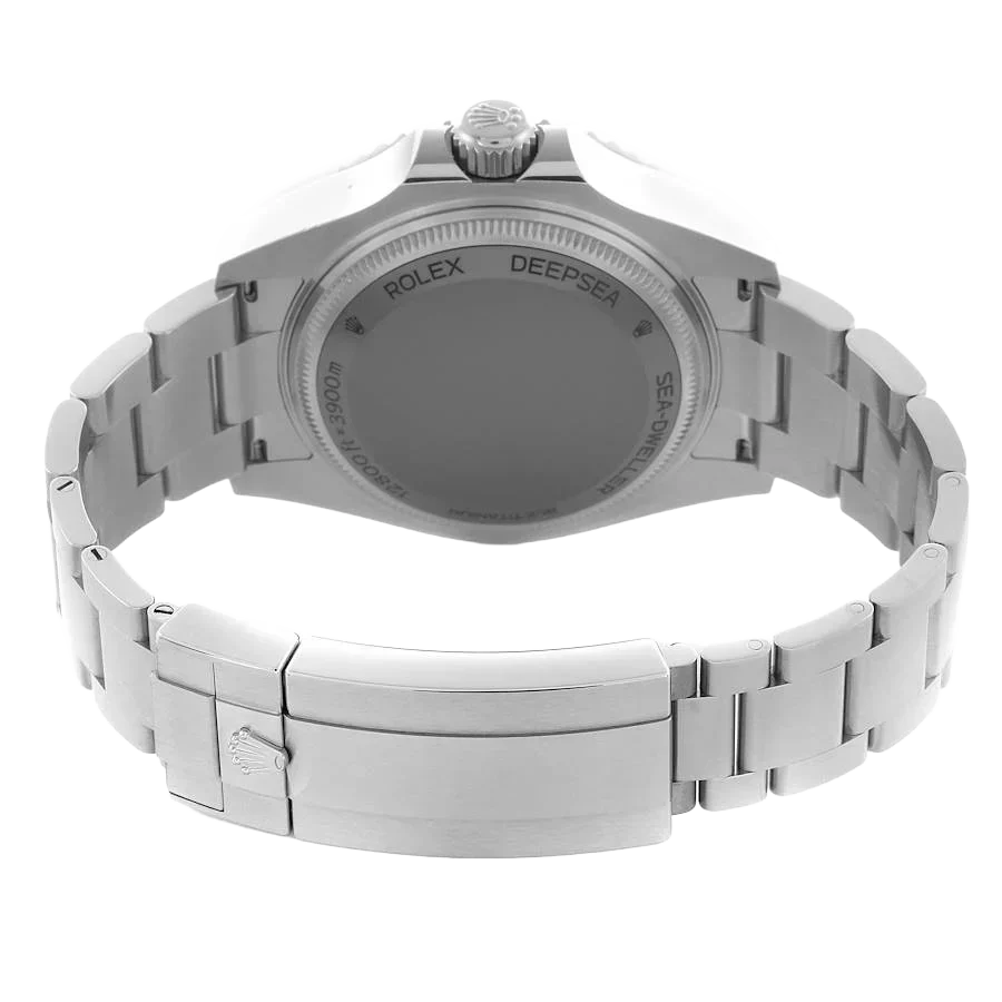 Seadweller Deepsea 44mm Black Dial Steel Mens Watch 136660 (Updated Dial)
