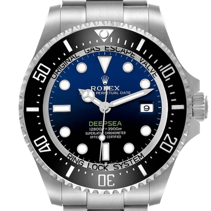 Seadweller Deepsea 44mm Cameron D-Blue Dial Steel Mens Watch 136660