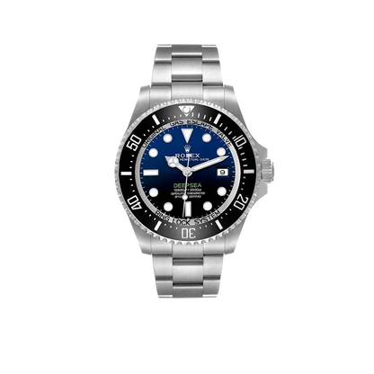 Seadweller Deepsea 44mm Cameron D-Blue Dial Steel Mens Watch 136660