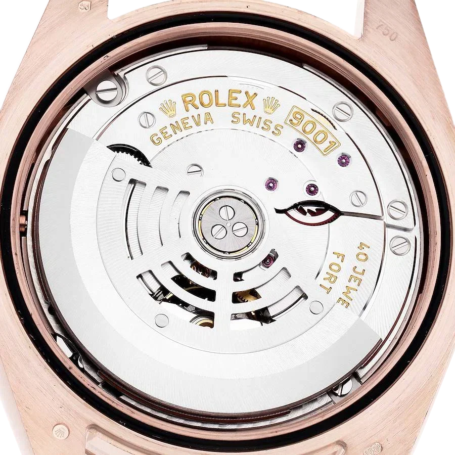 Sky-Dweller 42mm Rose Gold Slate Dial Mens Watch 326935