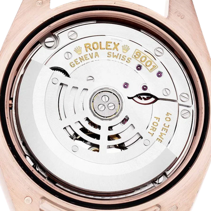 Sky-Dweller 42mm Rose Gold Slate Dial Mens Watch 326935