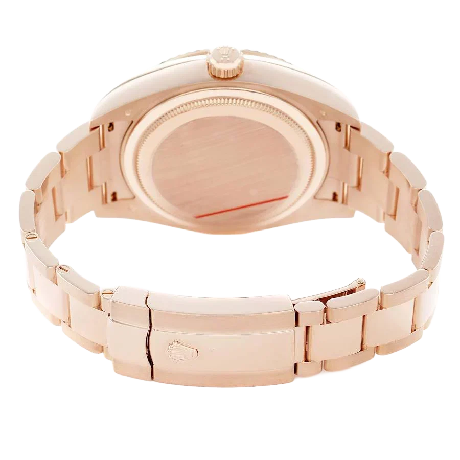 Sky-Dweller 42mm Rose Gold Slate Dial Mens Watch 326935