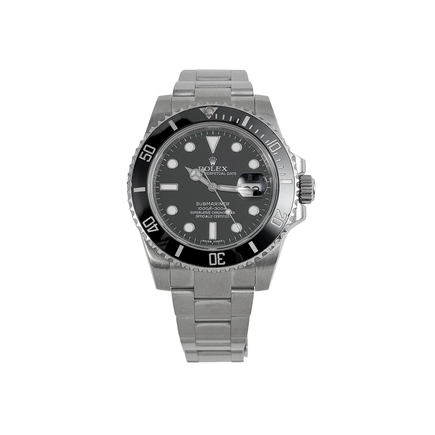 Submariner Date 40mm Stainless Steel Black Dial 116610LN