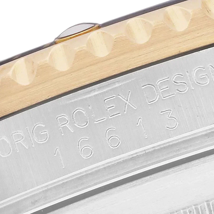 Submariner Steel Yellow Gold 40mmDiamond Serti Mens Watch 16613