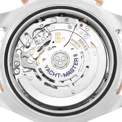 Yachtmaster II 44mm Steel Rose Gold Mens Watch 116681