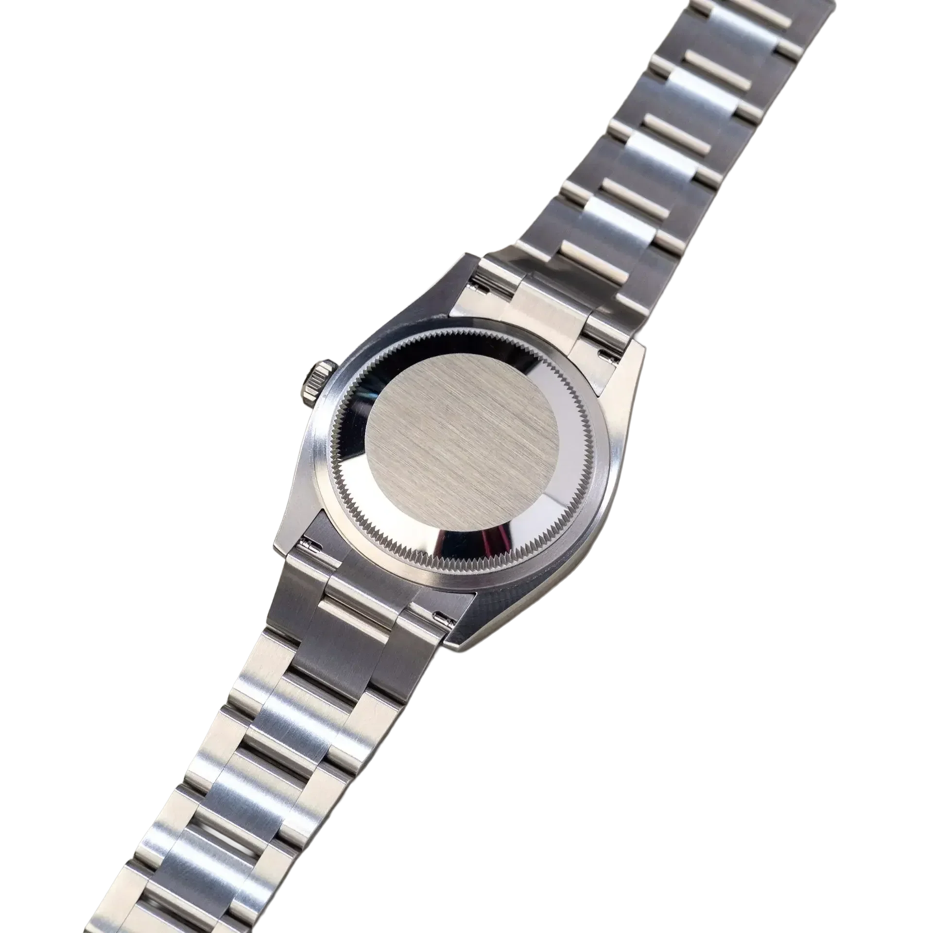 Oyster Perpetual 41mm Stainless Steel Med Blue Dial Men Watch 134300-0009 New 2025
