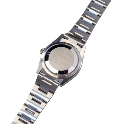 Oyster Perpetual 41mm Stainless Steel Med Blue Dial Men Watch 134300-0009 New 2025