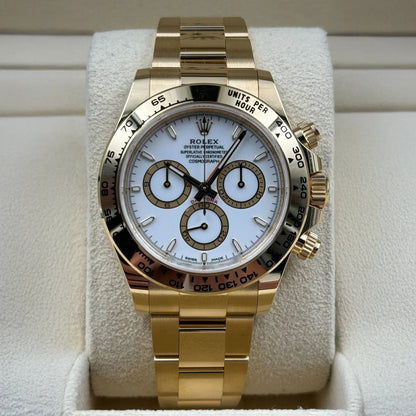 Daytona 40mm White Dial 126508